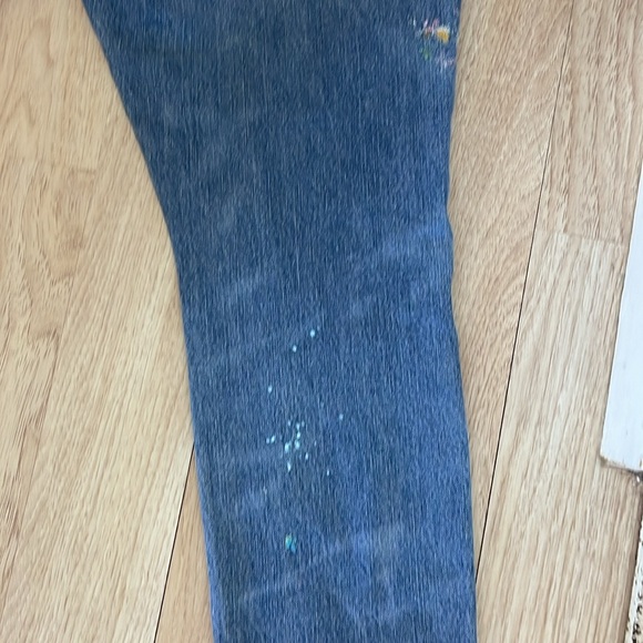 Unique Polo Ralph Lauren distressed , stitched and paint splatter jeans. Size 31 - Picture 6 of 13